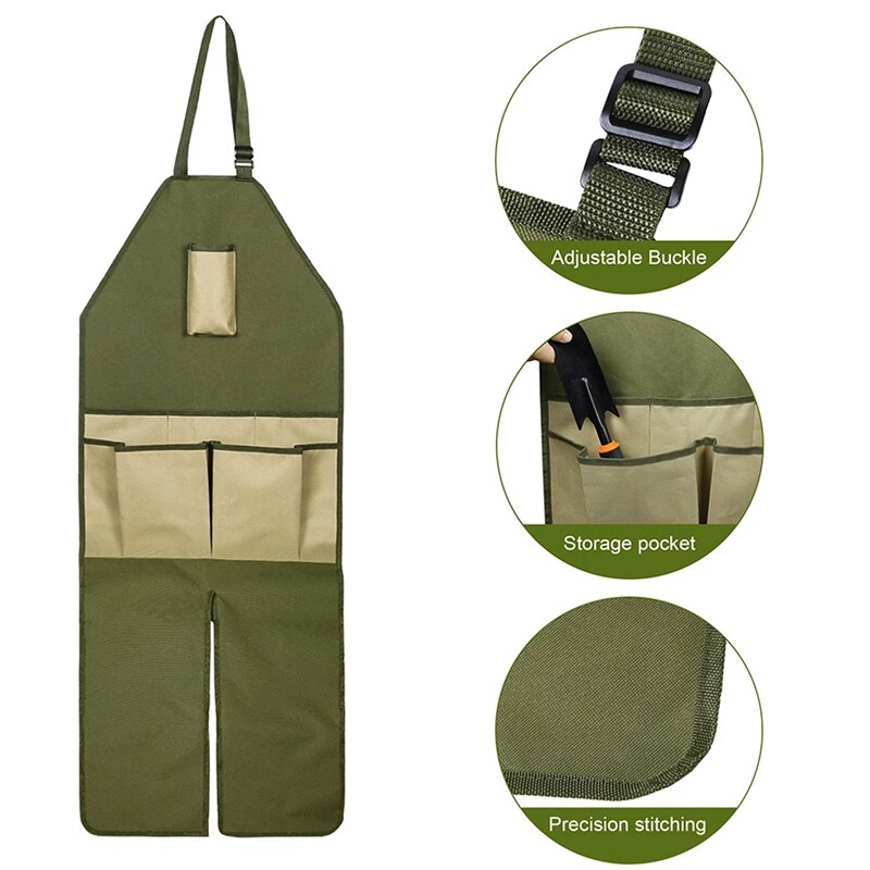 Multipocket Full Body Gardening Apron