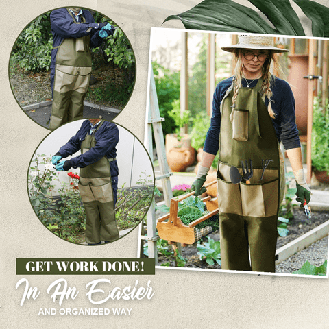 Multipocket Full Body Gardening Apron