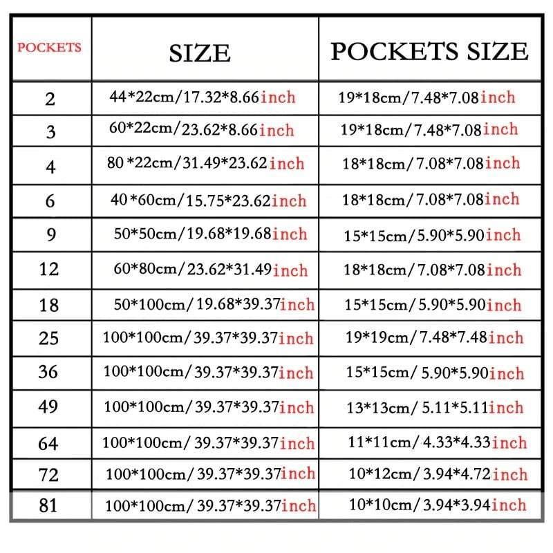 Vertical Hanging Grow Pockets