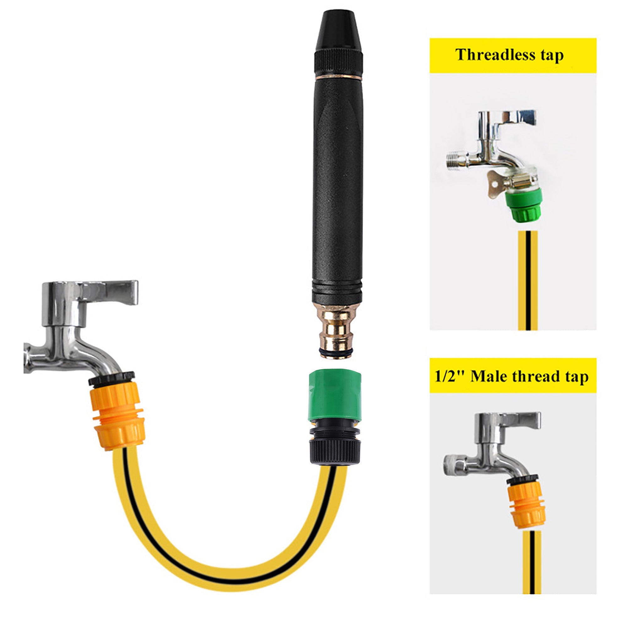 High-Pressure Garden Hose Nozzle